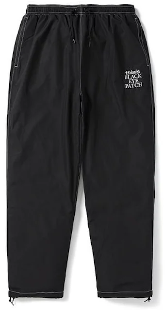 BlackEyePatch x Thisisneverthat OG Logo Pants Black Men's - FW22 - US