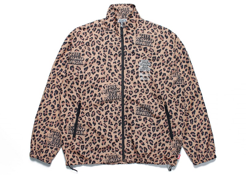 BlackEyePatch x Wacko Maria Track Jacket Leopard Men's