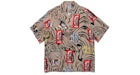 BlackEyePatch x Wacko Maria x Tim Lehi Hawaiian Shirt Tan