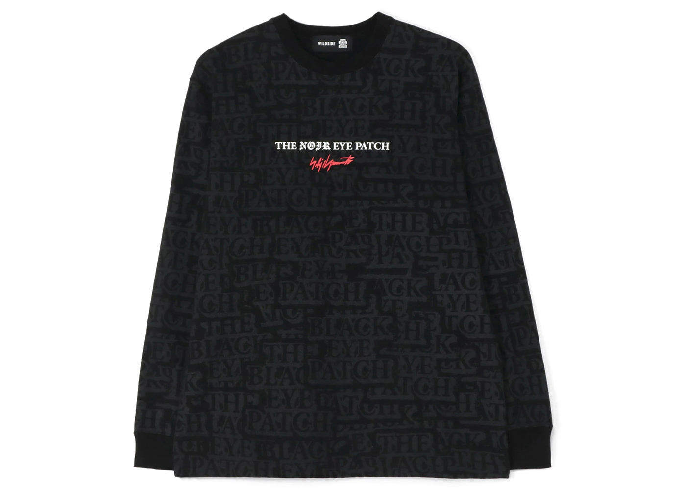 BlackEyePatch x Wildside Yohji Yamamoto L/S T-Shirt Black メンズ ...