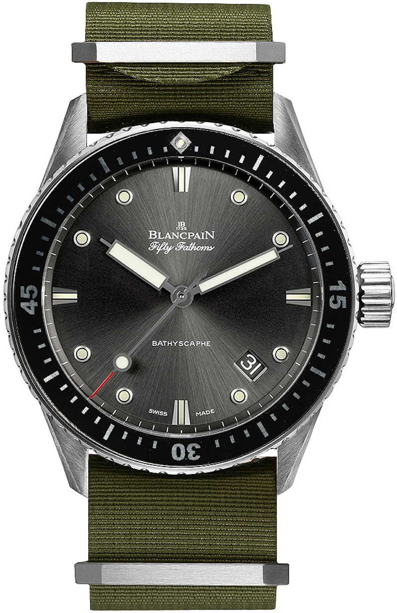 Blancpain Fifty Fathoms Bathyscaphe 5000 1110 NAKA 43mm in