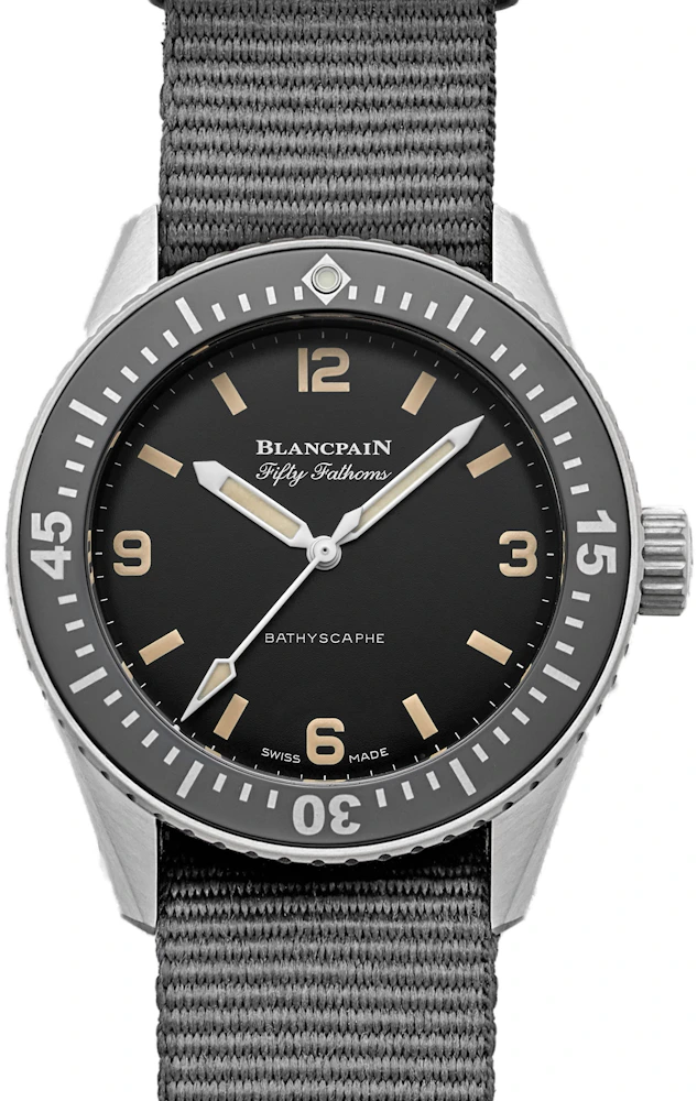 Blancpain Fifty Fathoms Bathyscaphe Limited Edition for Hodinkee 5100 ...