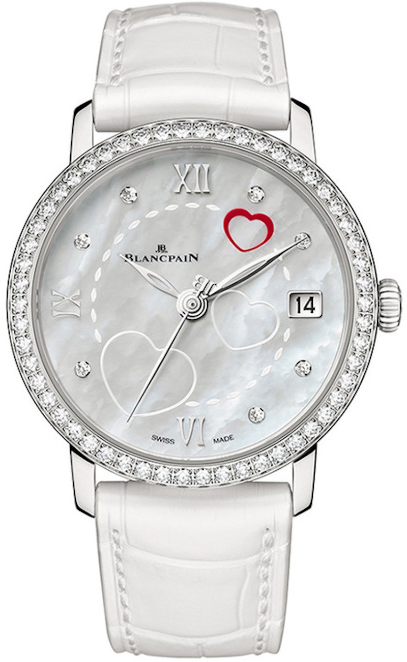 Blancpain Saint Valentin 6604 4654 55B in Stainless Steel de la