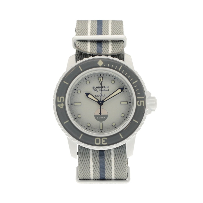 Blancpain x Swatch Antarctic Ocean Gray-