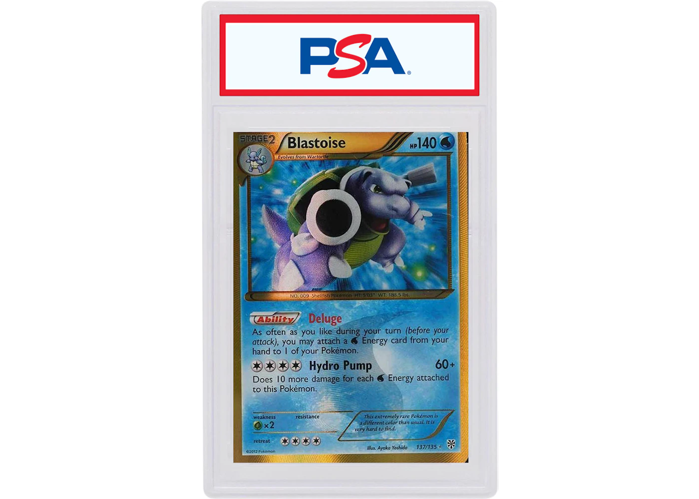 Blastoise 2012 Pokemon TCG B&W Plasma Storm #137 (PSA or BGS Graded) - 2012 - US Blastoise 2012 Pokemon TCG B&W Plasma Storm #137 (PSA or BGS Graded) - 2012 - US
