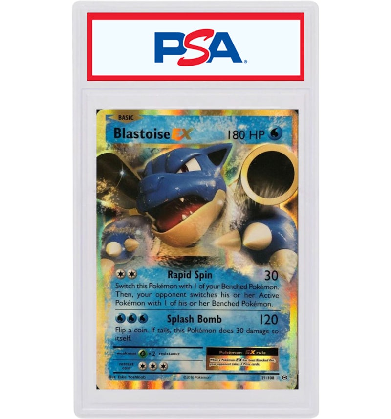 Blastoise EX-Holo 2016 Pokemon TCG XY Evolutions #21/108 (PSA or BGS Graded) - 2016 - US Blastoise EX-Holo 2016 Pokemon TCG XY Evolutions #21/108 (PSA or BGS Graded) - 2016 - US