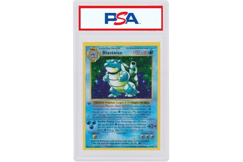 Blastoise-Holo 1999 Pokemon TCG Base Set 1st Edition #2/102 (PSA or BGS Graded) - 1999 - US Blastoise-Holo 1999 Pokemon TCG Base Set 1st Edition #2/102 (PSA or BGS Graded) - 1999 - US