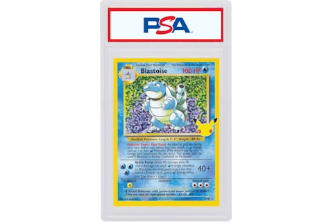 Blastoise-Holo 2021 Pokémon Celebrations Classic Collection Base