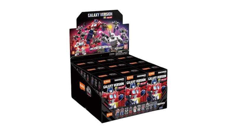Blokees Transformers Galaxy Version 01 Roll Out Sealed Case (9