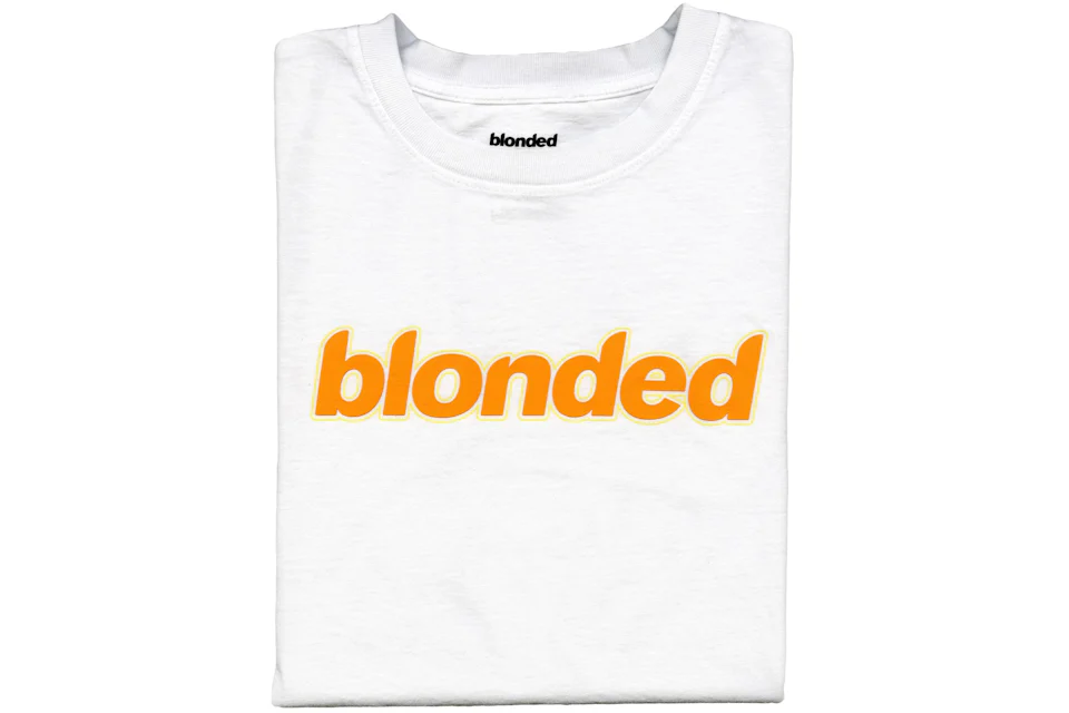 Blonded Logo T-shirt White/Orange