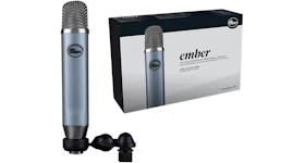 Blue Ember XLR Wired Cardioid Condenser Microphone 988-000379 Gray