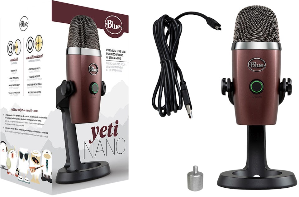 Blue Yeti Pro Multi-Pattern USB and XLR Microphone