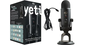Blue Yeti Professional Multi-Pattern USB Condenser Microphone 988-000100 Blackout