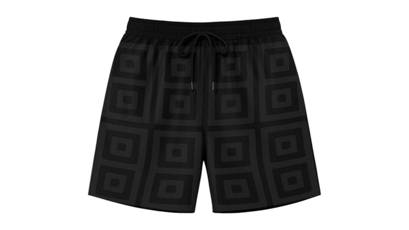 Blvck Pattern Shorts Black