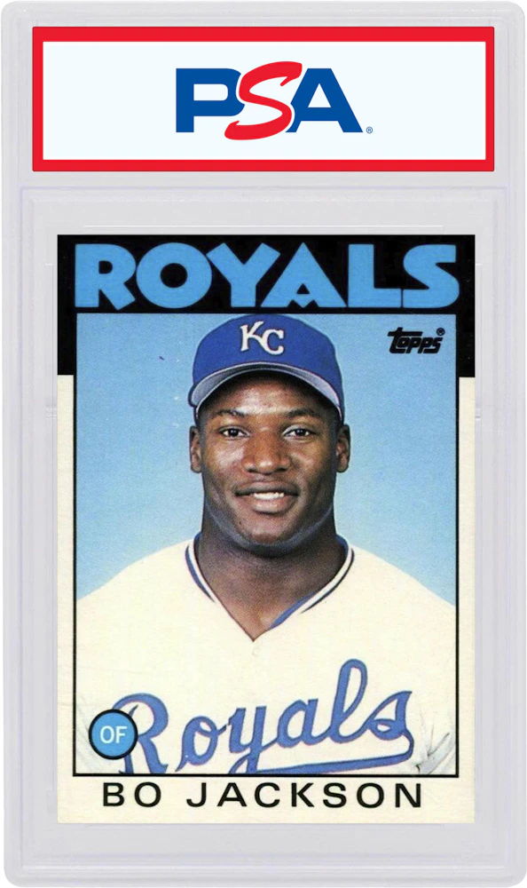 Bo Jackson Rookie Card 1986 Topps Traded #50T