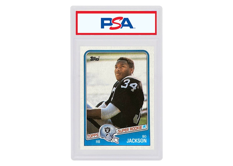 Bo Jackson 1988 Topps Rookie #327 (PSA or BGS Graded)