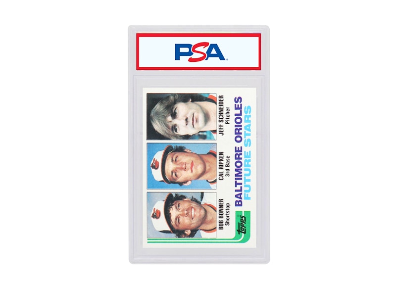 Bob Bonner/Cal Ripken/Jeff Schneider 1982 Topps Rookies #21 (PSA or BGS Graded)