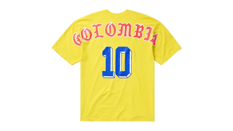 Born X Raised Colombia Eyebuster Tee Yellow
