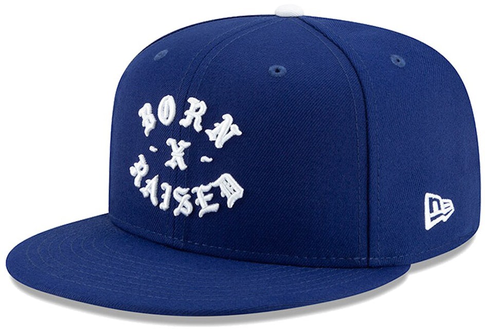 Born X Raised Los Angeles Dodgers Fitted Hat Blue メンズ - FW19 - JP