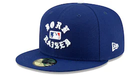 Born X Raised Los Angeles Dodgers MLB Fitted Hat Blue