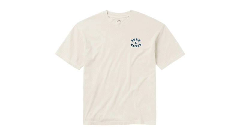 Born X Raised Speed Rocker Tee Cream