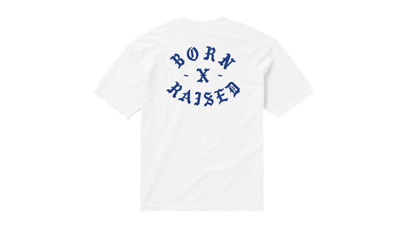 Born X Raised x 76 Rocker Tee White
