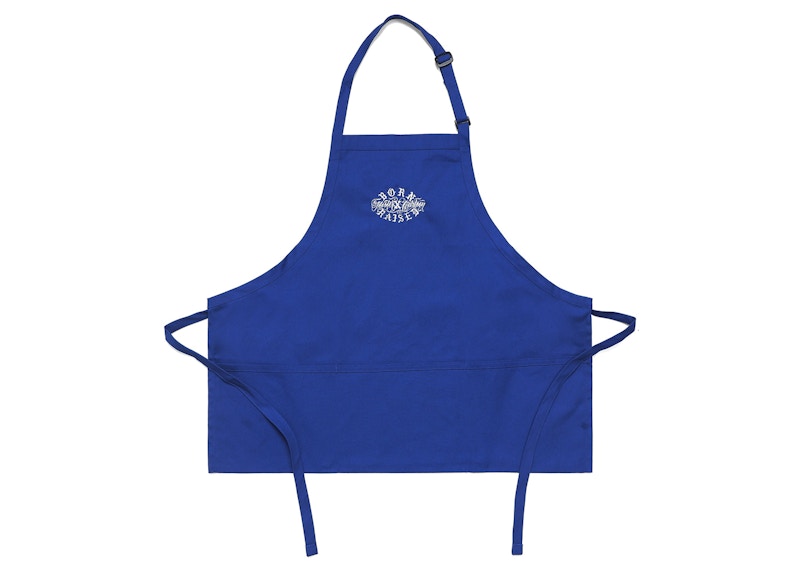 Born X Raised x Mister Cartoon Embroidered BBQ Apron Blue Men's