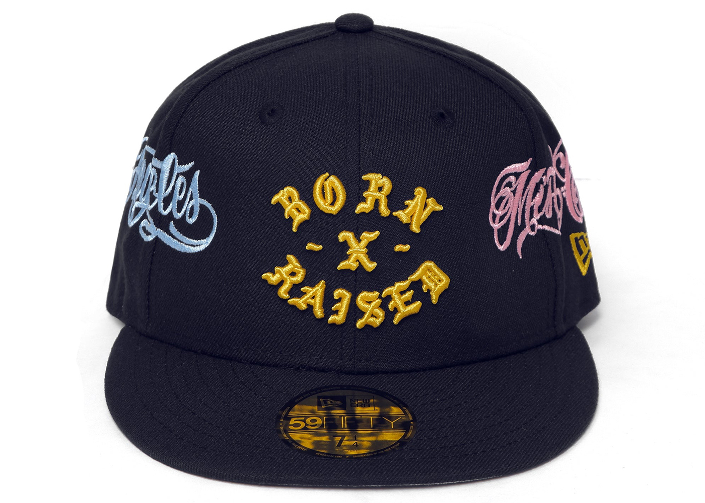 Born X Raised x Mister Cartoon x New Era Rocker 59Fifty Fitted Hat 