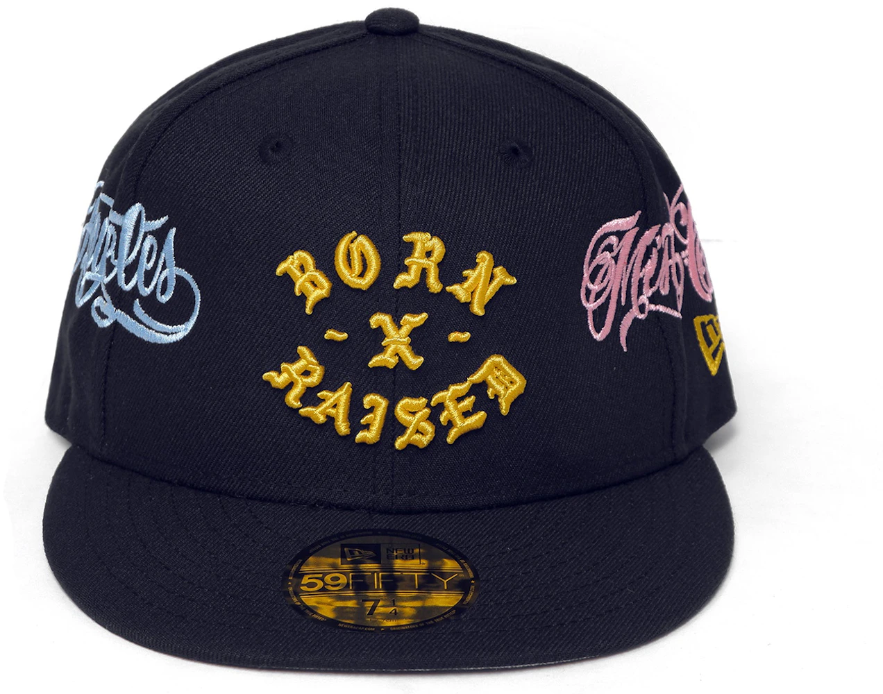 Born X Raised x Mister Cartoon x New Era Rocker 59Fifty Fitted Hat