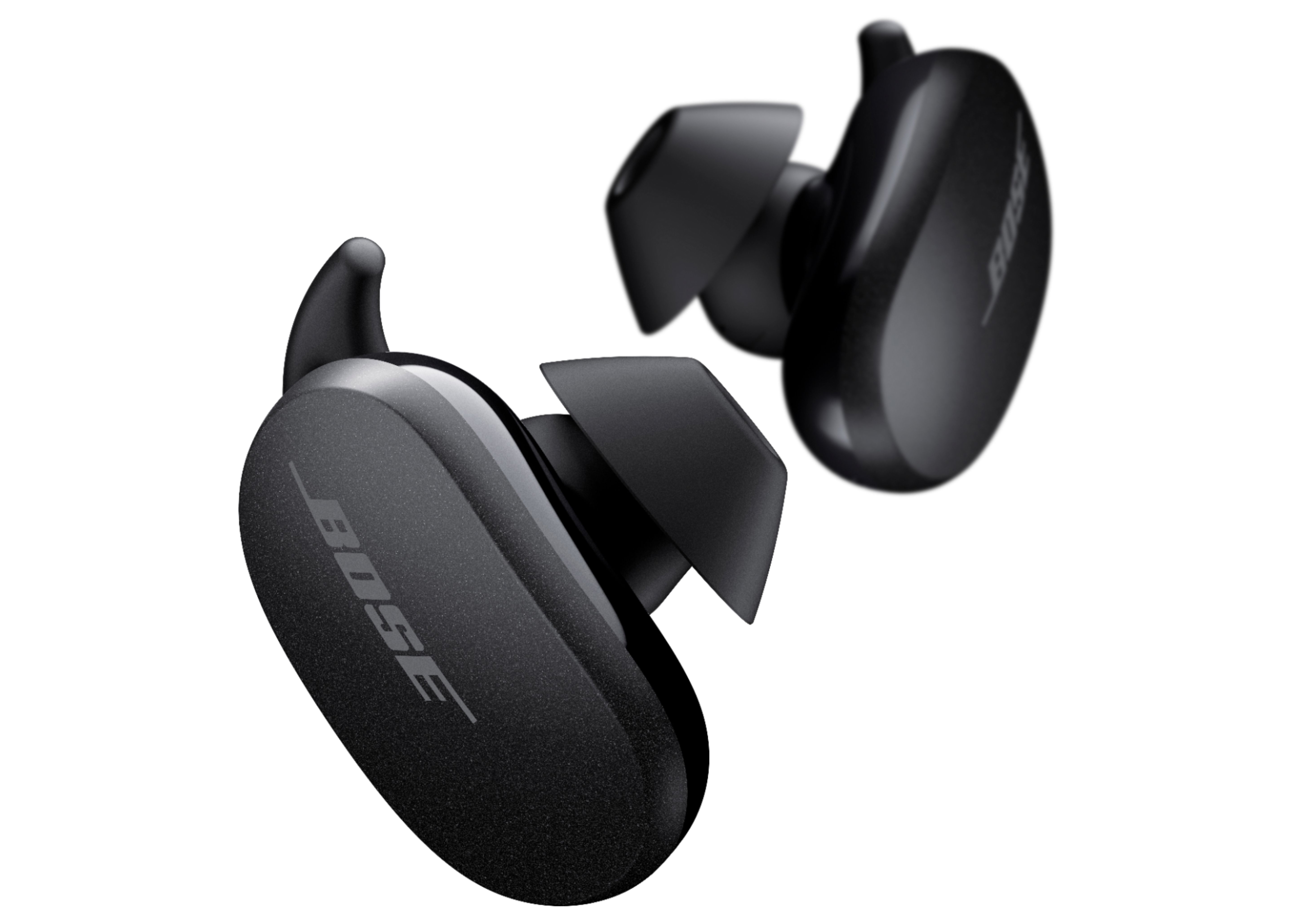 BOSE QuietComfort Earbuds True Wireless Noise Cancelling In-Ear Headphones  (831262-0010) Triple Black