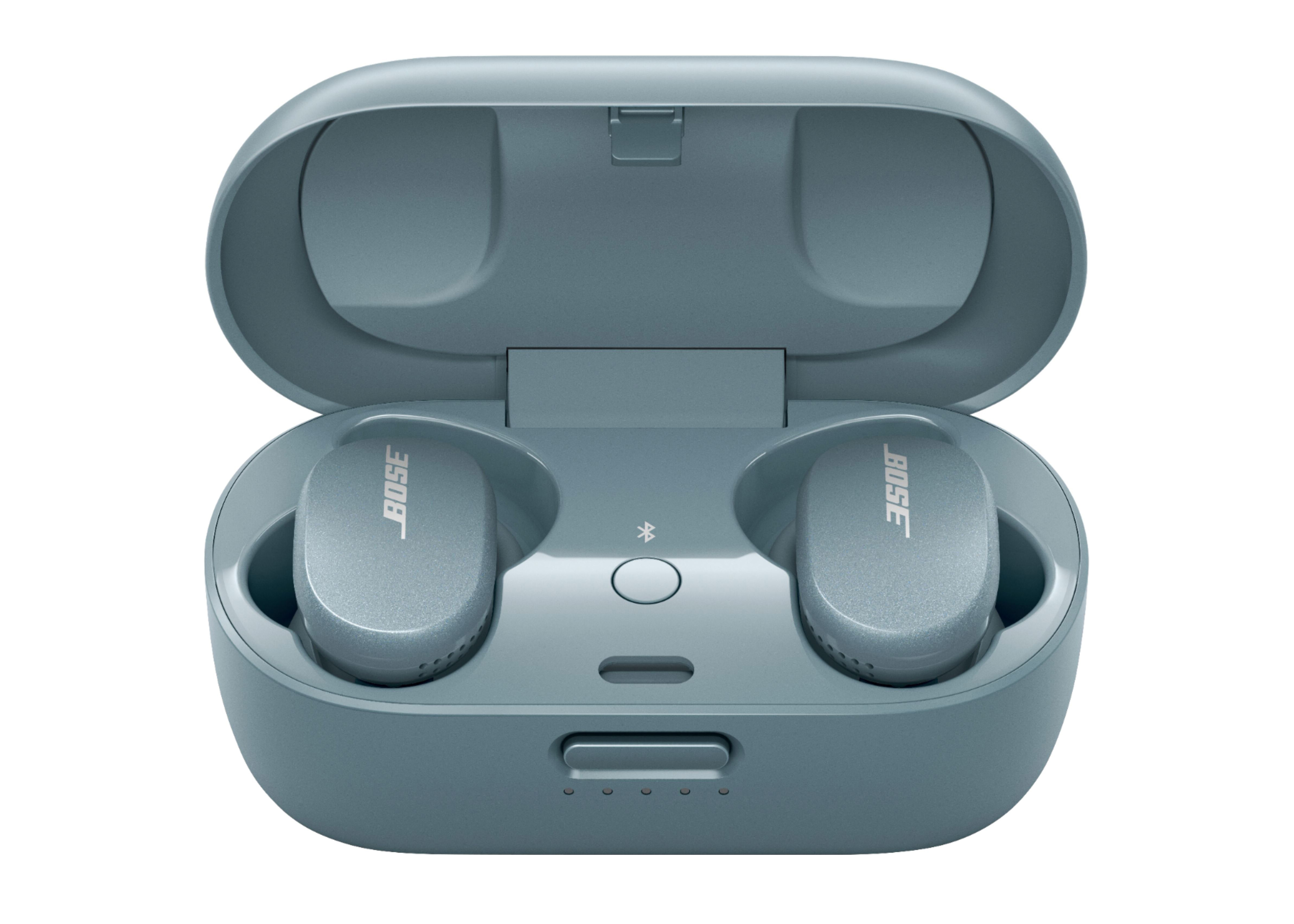 BOSE QuietComfort Earbuds True Wireless Noise Cancelling In-Ear Headphones  (831262-0030) Stone Blue - US