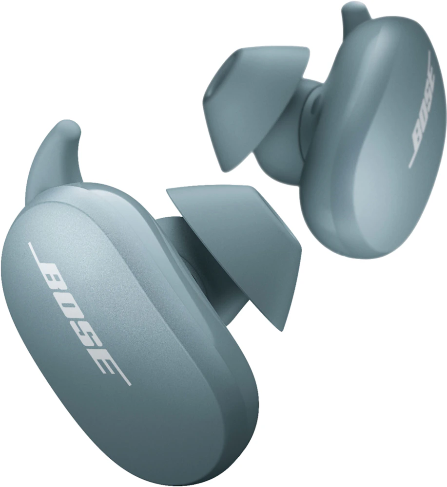 kopi tæmme bemærkede ikke BOSE QuietComfort Earbuds True Wireless Noise Cancelling In-Ear Headphones  (831262-0030) Stone Blue - US