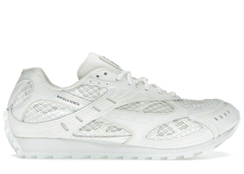Pre-owned Bottega Veneta Men's Orbit Sneakers In White