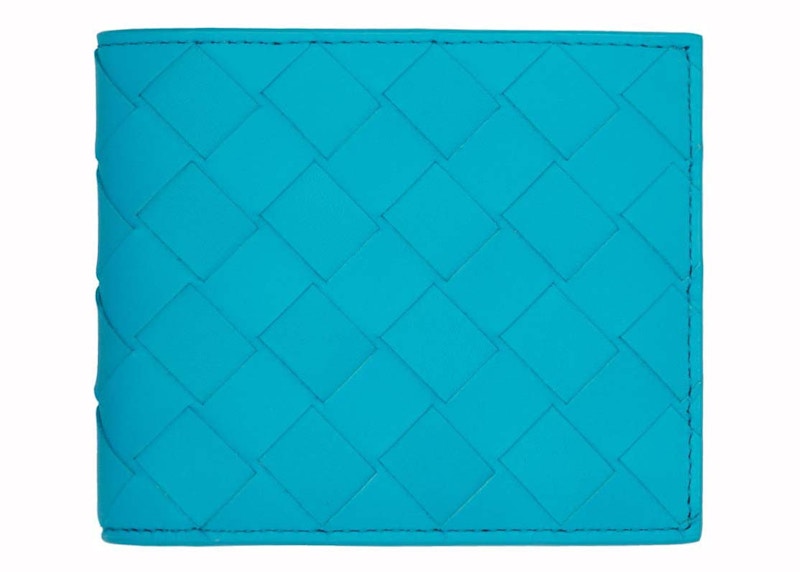 bottega veneta wallet blue