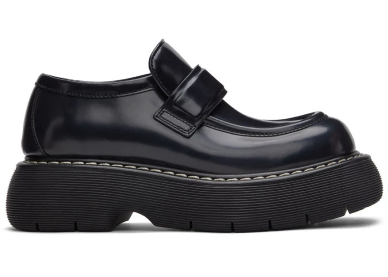 Bottega Veneta Bounce Leather Loafer Black (Women's)