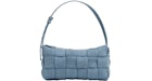 Bottega Veneta Brick Cassette Shoulder Bag Indigo Washed