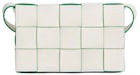 Bottega Veneta Cassette Intrecciato White/Parakeet