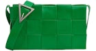 Bottega Veneta Cassette Intreccio Crossbody Bag Parakeet
