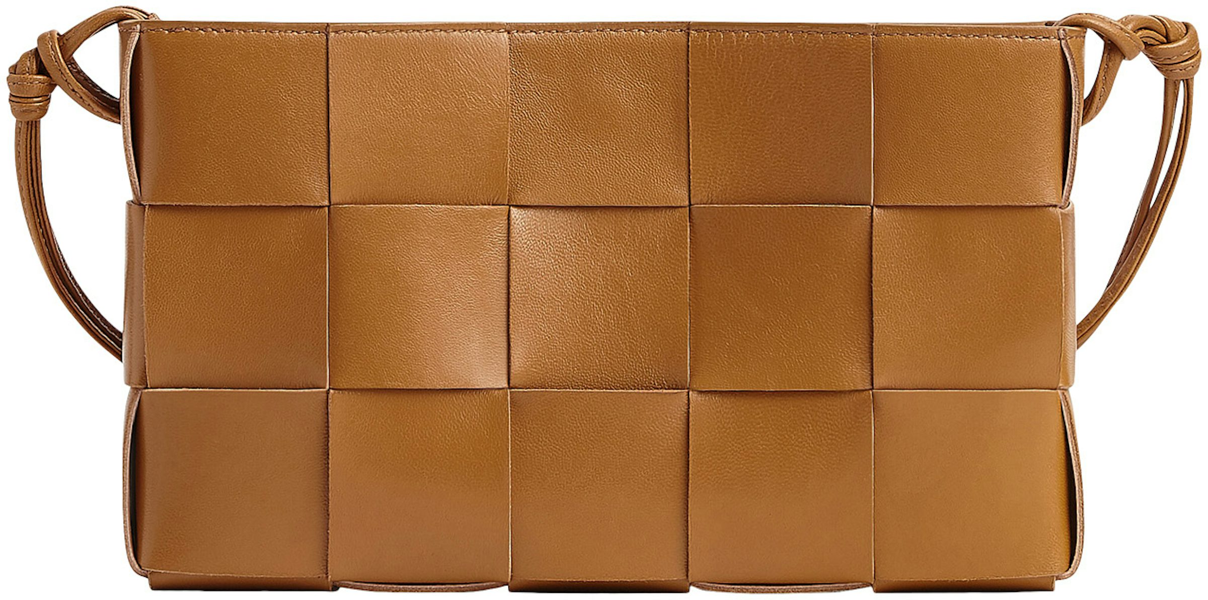 Bottega Veneta | Cassette Pouch on Strap Leather Shoulder Bag | Gold Tu
