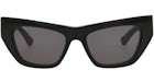 Bottega Veneta Cat Eye-Frame Acetate Sunglasses Black Black Grey (BV1177S-30013666-001)