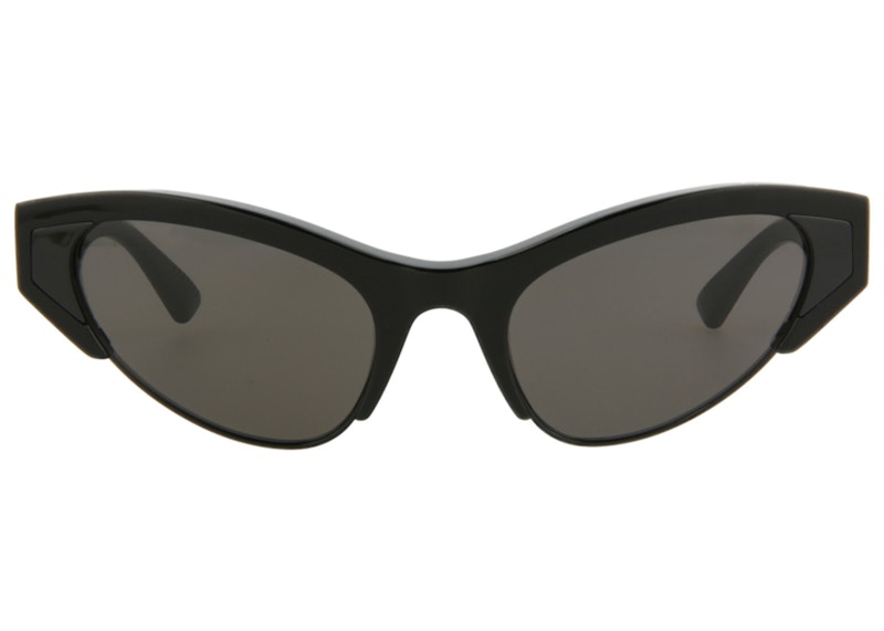 Pre-owned Bottega Veneta Women's  Cat Eyeframe Acetate Sunglasses00100011) In Black/grey (bv1102s/30011036