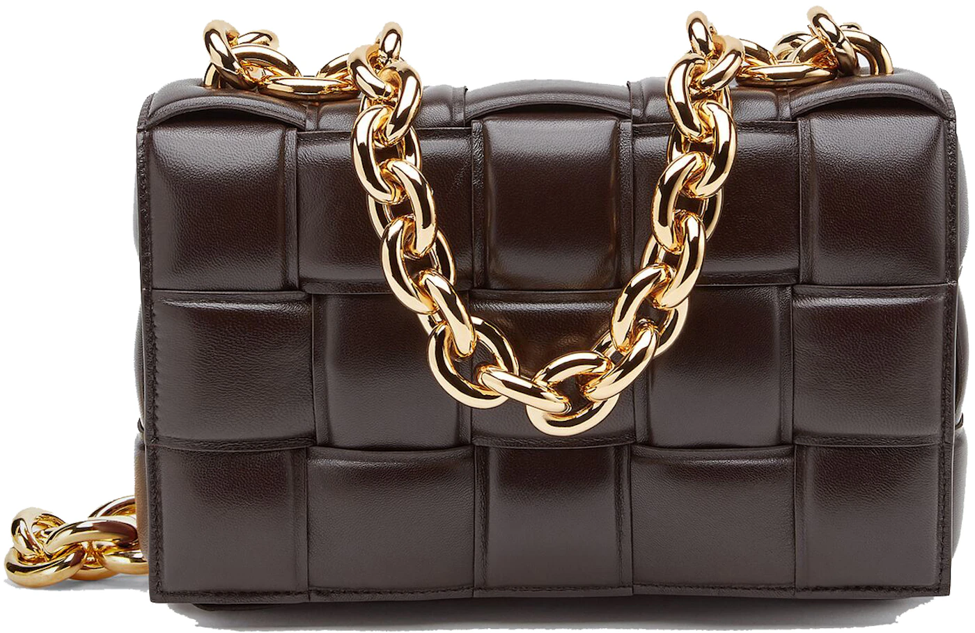Bottega Veneta Chain Cassette Crossbody Bag Fondant in Lambskin Leather ...