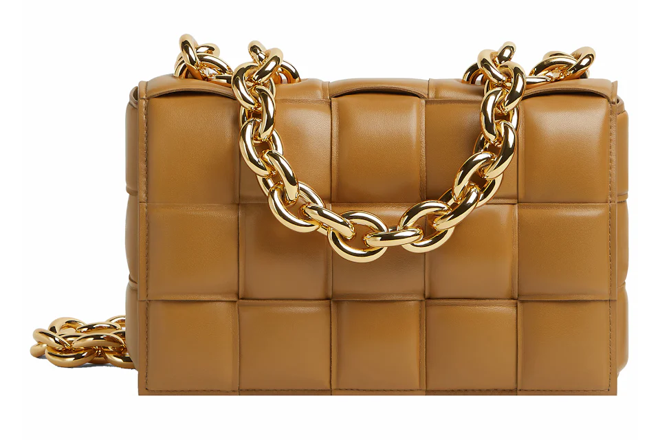Bottega veneta padded cassette bag caramel Clearance