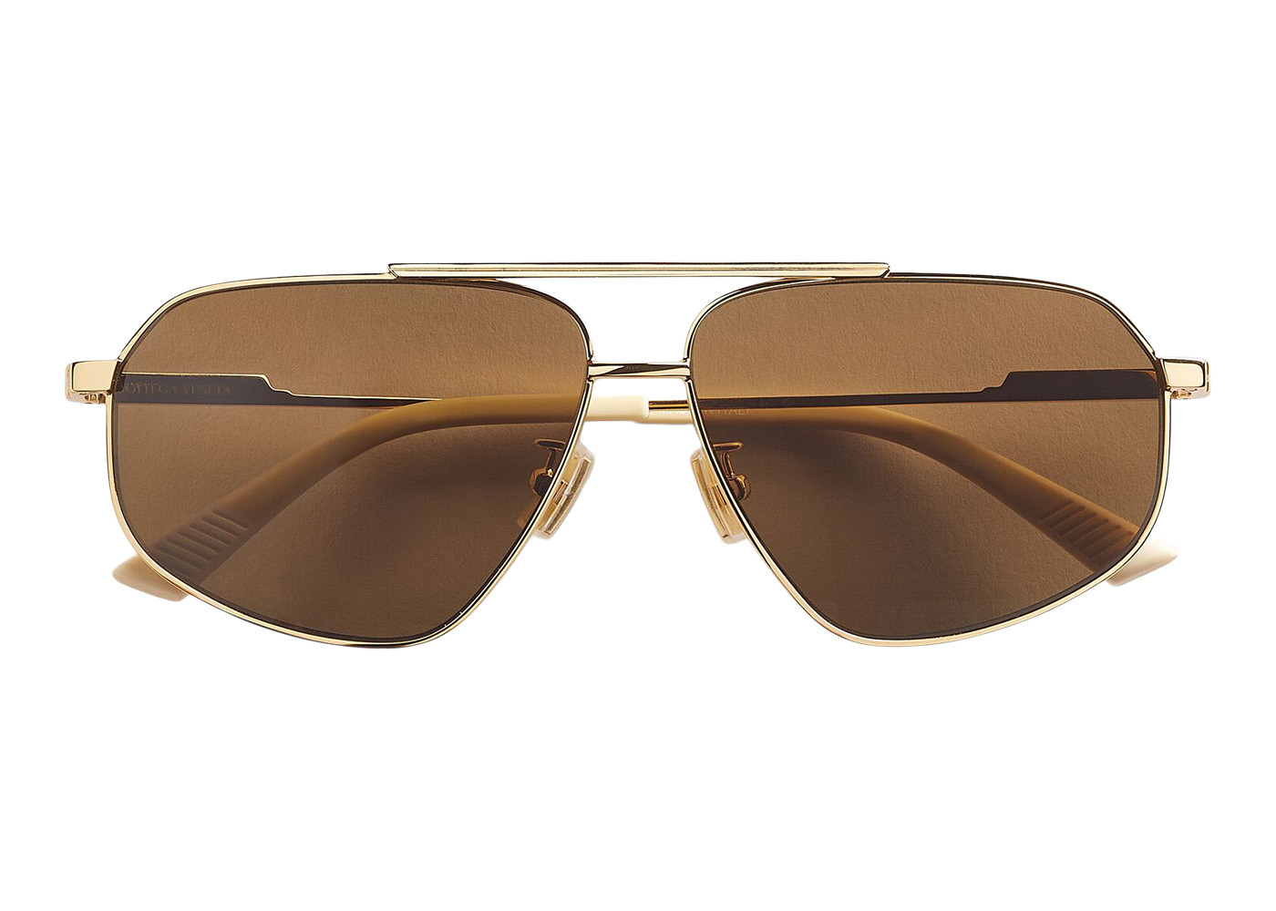 Bottega Veneta Classic Sunglasses Gold/Brown (712695V44501251) - JP