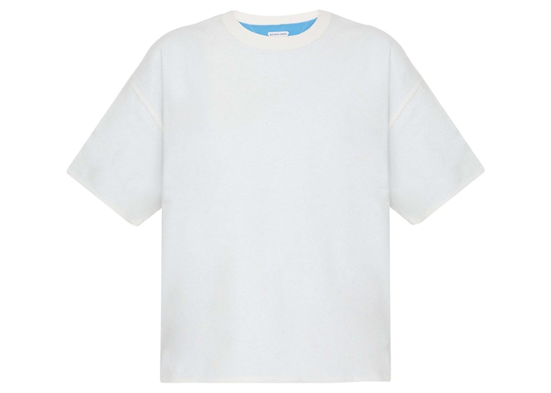 Tシャツ・カットソー *BOTTEGA VENETA* Cotton Crewneck Short Sleeve T-Shirt White Bottega Veneta - Cotton crew-neck T-shirt