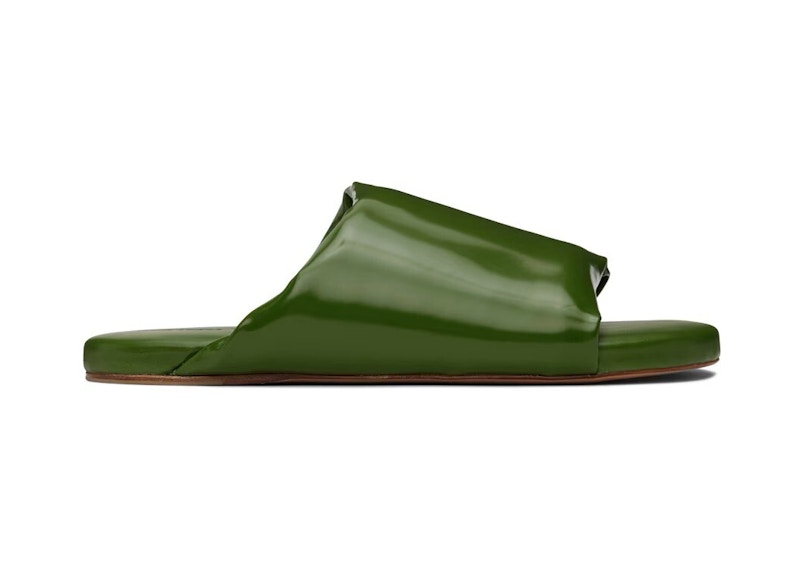 Pre-owned Bottega Veneta Cushion Slides (women's) Sneakers In Jalapeno
