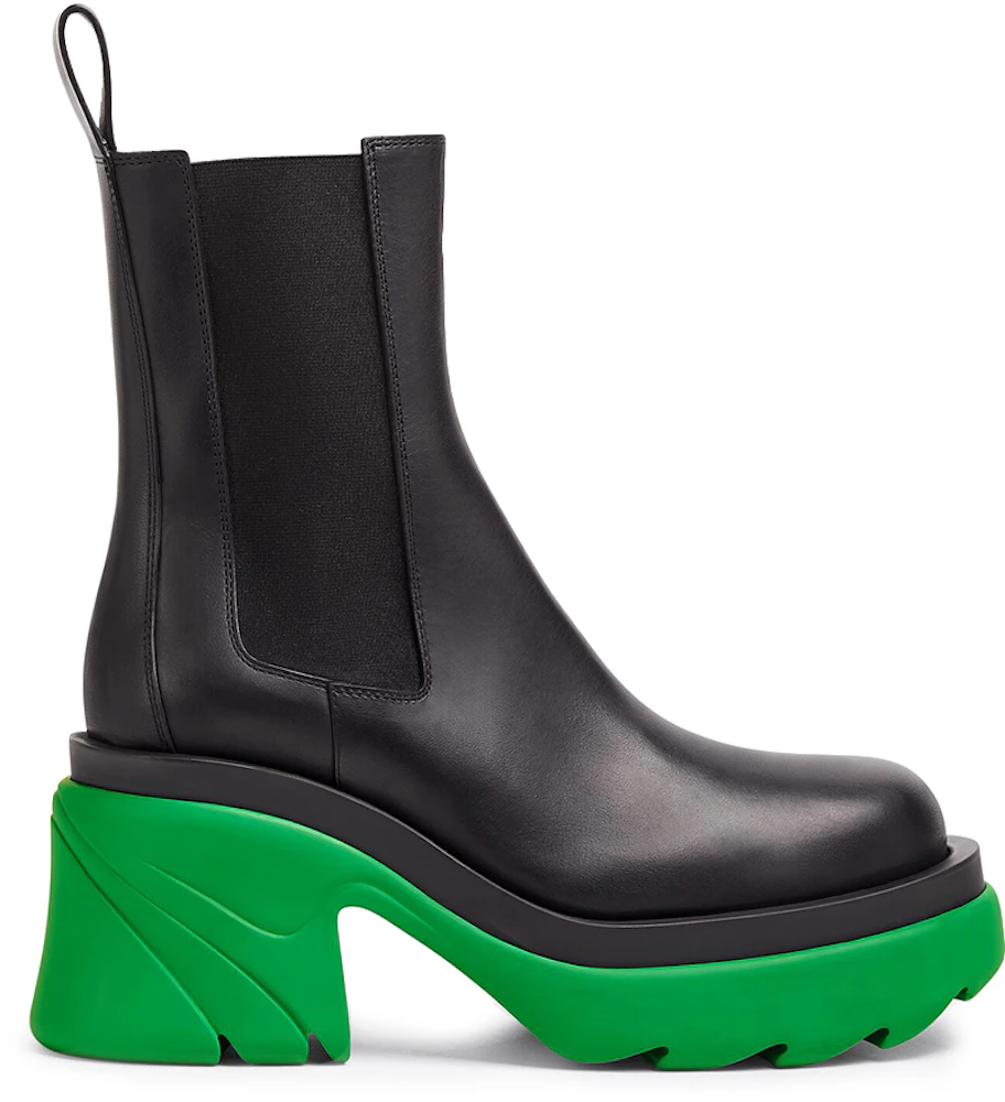 Bottega Veneta Flash Boots Black Grass (Women's) - 667148VBS501476 - US