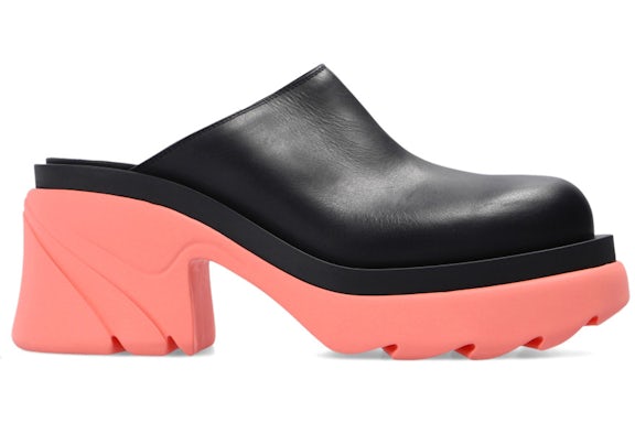 Bottega Veneta Flash Mule Negro Rosa (de mujer)