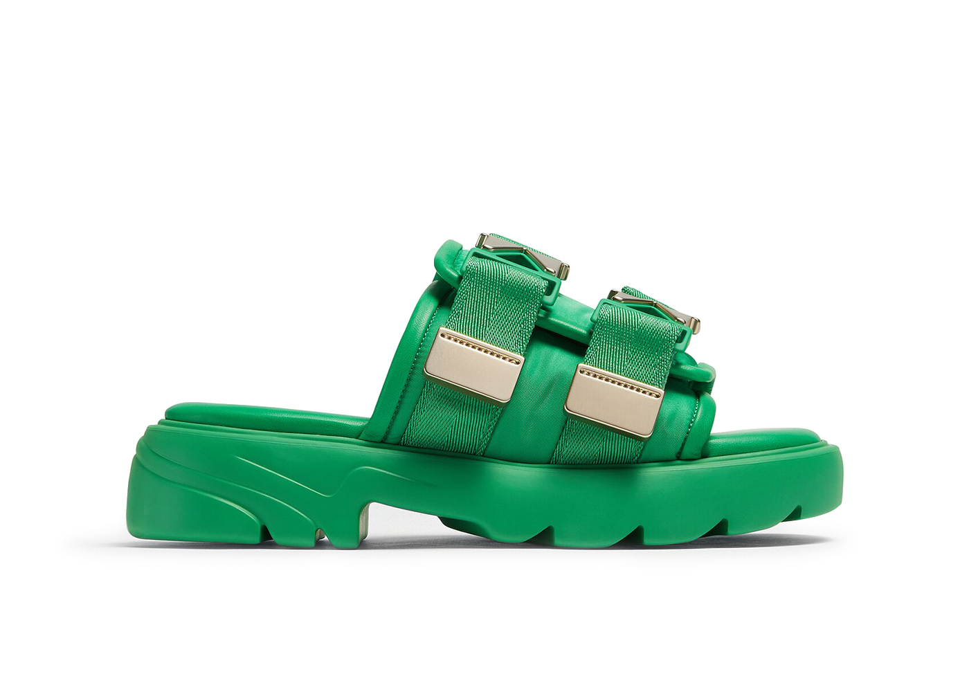 Bottega Veneta Flash Sandals Grass