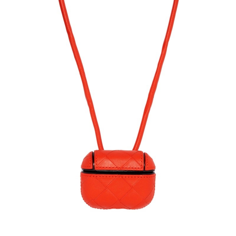 Bottega Veneta AirPodsProケース Bottega Veneta Intrecciato AirPods Pro Case Orange in Leather - US